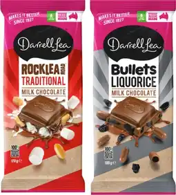 IGA Darrell Lea Chocolate Block 160‑180g Selected Varieties offer