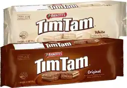 IGA Arnott’s Tim Tam Chocolate Biscuits 165‑200g Selected Varieties offer