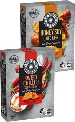 IGA Red Rock Deli Crackers 130‑135g or Crostini 115g Selected Varieties offer