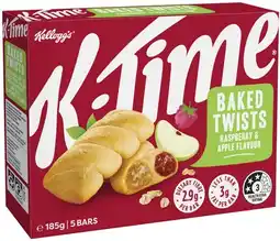 IGA Kellogg’s K‑Time Baked Twists Selected Varieties offer
