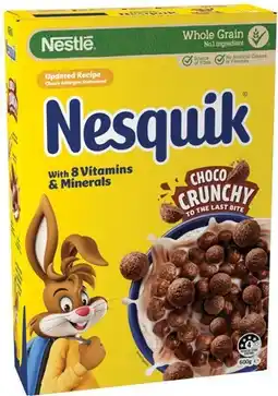 IGA Nestlé Nesquik Cereal offer