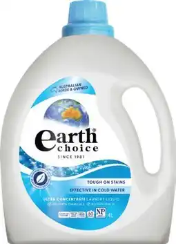 IGA Earth Choice Ultra Concentrate Laundry Liquid offer