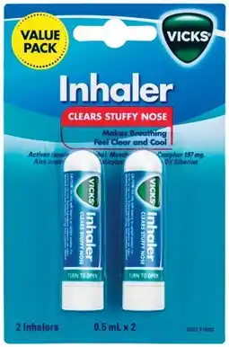 IGA Vicks Inhaler Twin offer