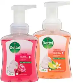 IGA Dettol foam hand wash pump offer