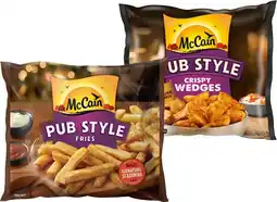 IGA McCain Pub Style Wedges or Fries 750g Selected Varieties offer