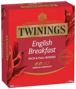 IGA Twinings tea bags offer