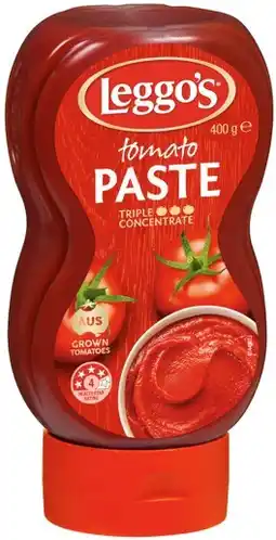 IGA Leggo’s tomato paste offer