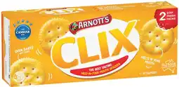 IGA Arnott’s Clix or Savoy 225-250g Selected Varieties offer