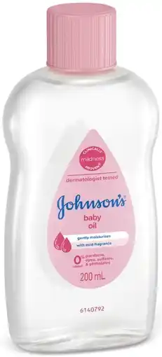 IGA Johnson’s Baby Oil Selected Varieties offer