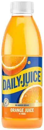 IGA Daily Juice Co No Added Sugar Orange Juice + Fibre offer