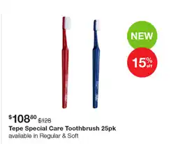 Henry Schein Tepe special care toothbrush offer