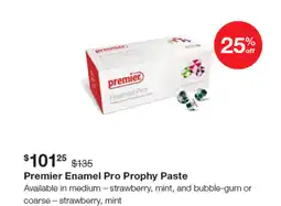 Henry Schein Premier enamel pro prophy paste offer