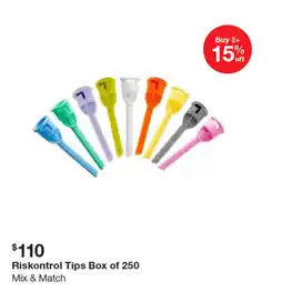 Henry Schein Riskontrol tips box offer