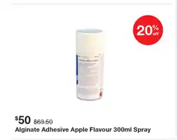 Henry Schein Alginate adhesive apple flavour spray offer