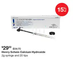 Henry Schein Henry schein calcium hydroxide offer