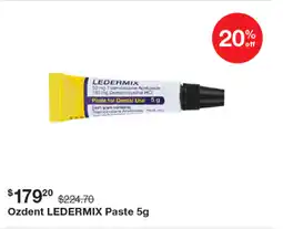 Henry Schein Ozdent ledermix paste offer