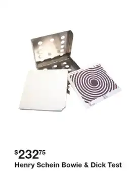 Henry Schein Henry schein bowie & dick test offer
