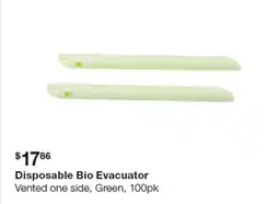 Henry Schein Disposable bio evacuator offer