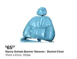 Henry Schein Henry schein barrier sleeves - dental chair offer