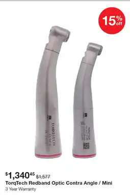 Henry Schein Torq tech redband optic contra angle / mini offer