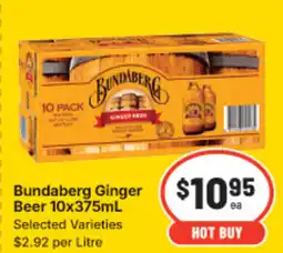 IGA Bundaberg ginger beer offer