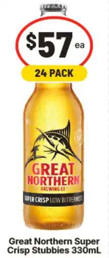 IGA Great northern super crisp stubbies offer
