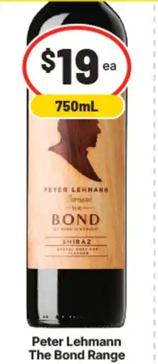 IGA Peter lehmann the bond range offer