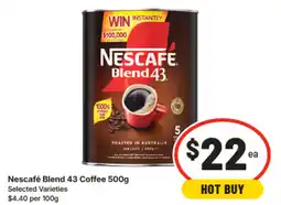 IGA Nescafé blend 43 coffee offer