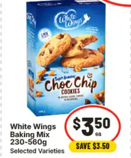 IGA White wings baking mix offer