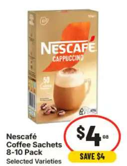 IGA Nescafe coffee sachets offer