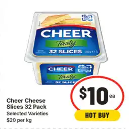 IGA Cheer cheese slices offer