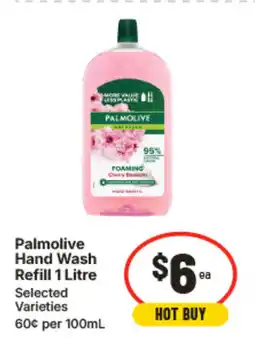 IGA Palmolive hand wash refill offer