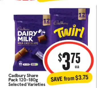 Cadbury share pack