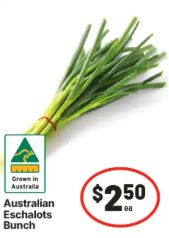 IGA Australian eschalots bunch offer