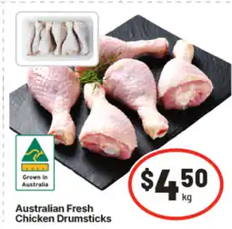 IGA Australian fresh chicken drumsticks offer