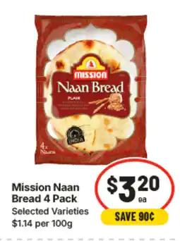 IGA Mission naan bread offer