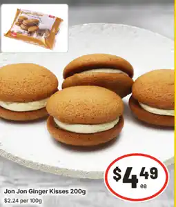 IGA Jon jon ginger kisses offer
