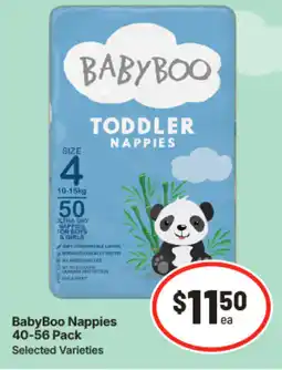 IGA BabyBoo Nappies offer