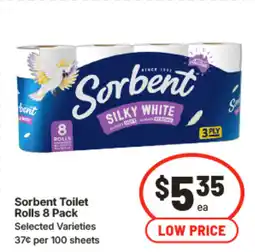 IGA Sorbent toilet rolls offer
