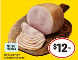 IGA Deli leg ham offer