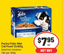 IGA Purina felix wet cat food offer