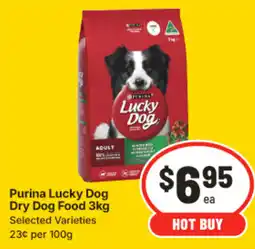 IGA Purina lucky dog dry dog food offer