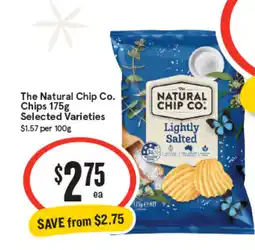 IGA The natural chip co. chips offer