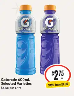 IGA Gatorade offer