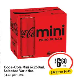 IGA Coca-cola mini offer
