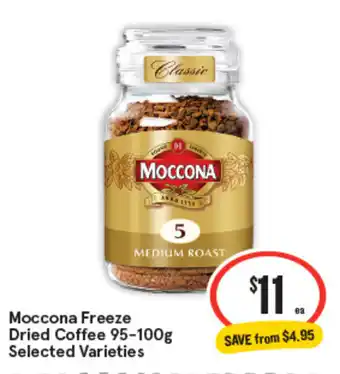 Moccona freeze dried coffee