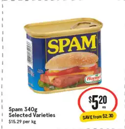 IGA Spam offer