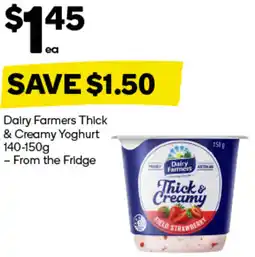 Woolworths Dairy farmers thick & creamy yoghurt offer