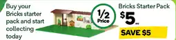 Woolworths Bricks starter pack offer