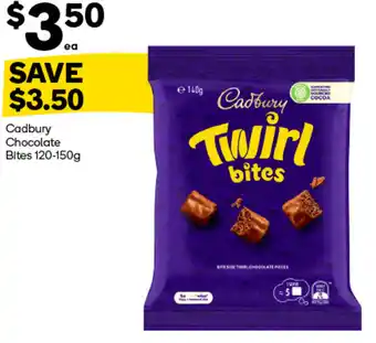 Woolworths Cadbury chocolate bites offer